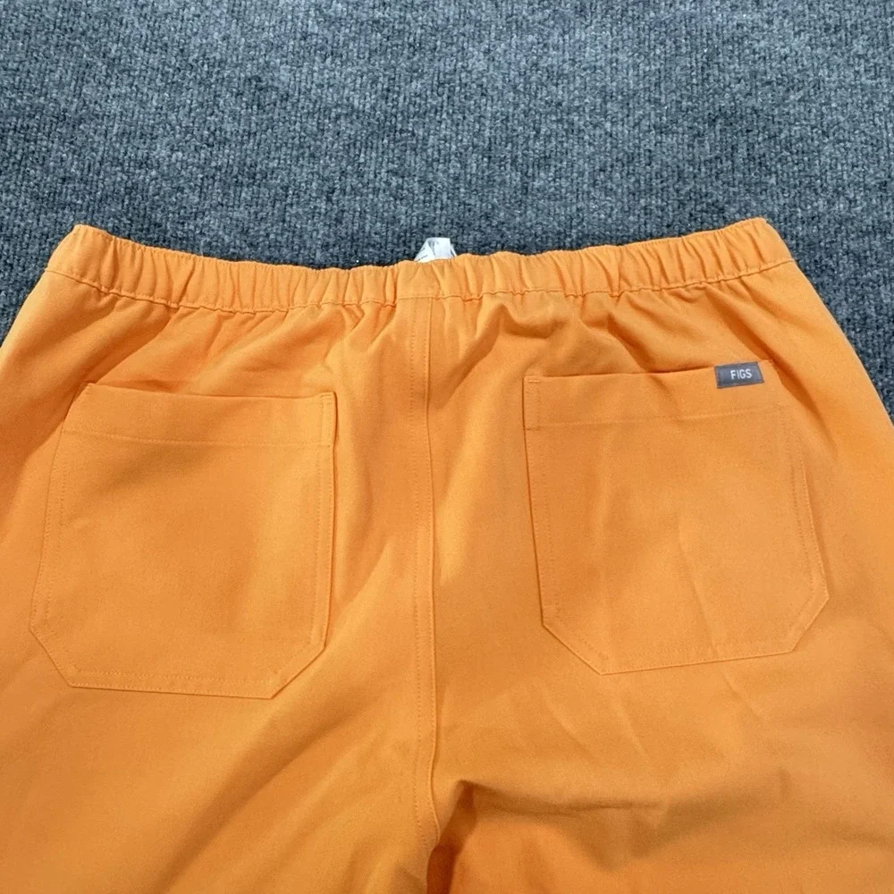 Figs Cairo Cargo Men's Sz LT NWT Orange Creamsicle Scrub Pants